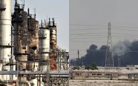 സൗദി അരാംകോ റിഫൈനറിക്ക് നേരെ ആക്രമണം; രണ്ട് ഡ്രോണുകള്‍ വെടിവച്ചിട്ടു, പ്ലാന്റ് അടച്ചു