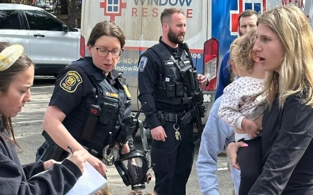 Suspect killed, 30 people hospitalised in targeted violence at Michigan synagogue