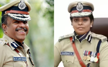 എം.ആര്‍. അജിത് കുമാർ  ബെവ്കോ എംഡി;  ഹർഷിത അട്ടല്ലൂരി ട്രാഫിക് ഐജി