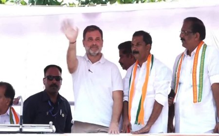 പിണറായിയെ നിയന്ത്രിക്കുന്നത് മോദി: കേരളത്തിൽ നടക്കുന്നത് ബിജെപി ഭരണം;  രാഹുൽ ഗാന്ധി