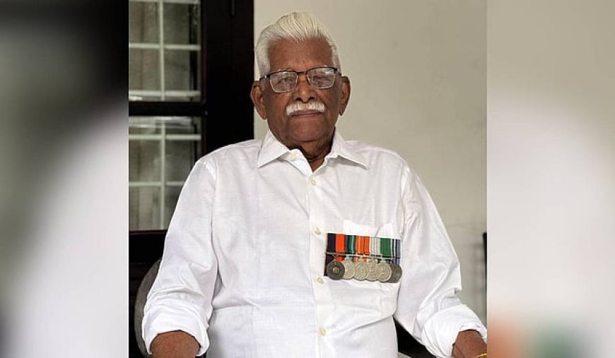 1965 war hero, last living Vir Chakra recipient, K G George, 95, passes away