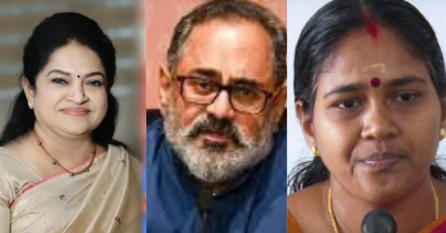 തൃശൂരിൽ പത്മജ, നേമത്ത് രാജീവ് ചന്ദ്രശേഖർ,  പാലക്കാട് ശോഭ സുരേന്ദ്രൻ: ബിജെപിയുടെ ആദ്യഘട്ട സ്ഥാനാർഥി പട്ടിക പുറത്ത്