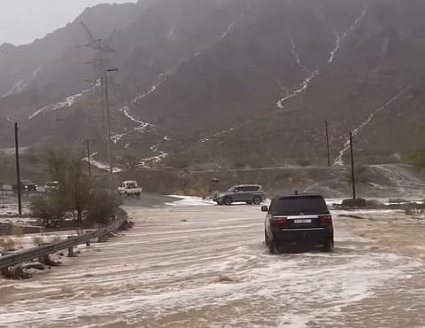Unstable weather: UAE issues flash flood warnings due to heavy rainfall
