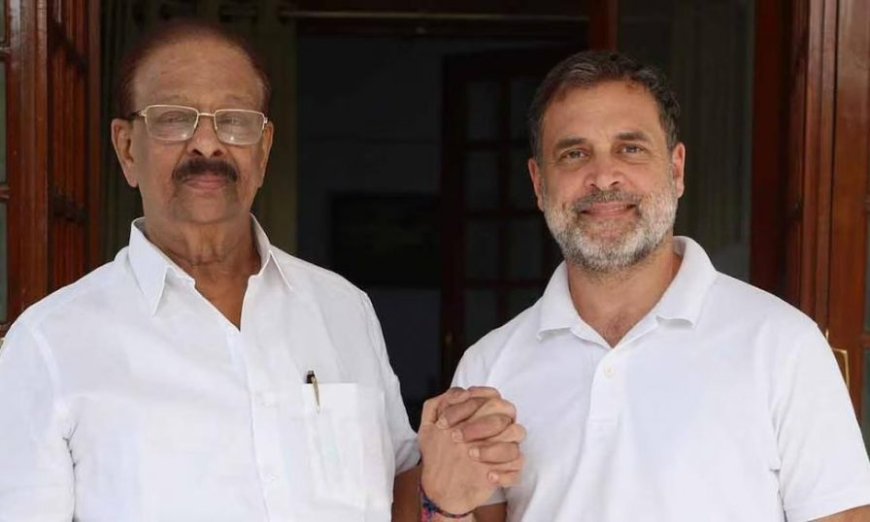 രാഹുല്‍ ഗാന്ധിയുമായി കൂടിക്കാഴ്ച നടത്തി കെ സുധാകരന്‍