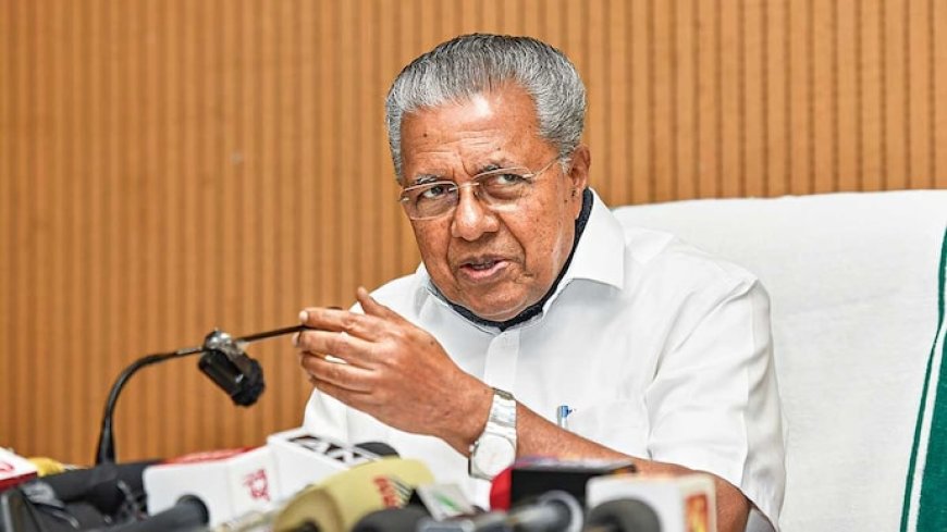 Vijayan's press conference detailing govt successes ignites controversy.