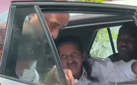 കടുത്ത ചൂട് : തെരഞ്ഞെടുപ്പ് പ്രസംഗത്തിനിടെ പന്ന്യന്‍ രവീന്ദ്രന്‍ കുഴഞ്ഞുവീണു