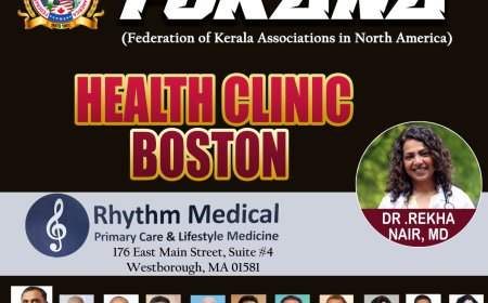 ഫൊക്കാനയുടെ   ഹെൽത്ത് ക്ലിനിക്ക്   ബോസ്റ്റൺ ഓഫീസ് ഉൽഘാടനം  ചെയ്‌തു