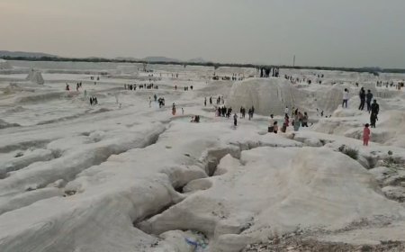 Marble marvel: Kishangarh's snow yard emerges as Rajasthan's 'Mini Switzerland'