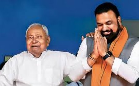 മുഖ്യമന്ത്രി സ്ഥാനം രാജിവെച്ച് നിതീഷ് കുമാര്‍ ; സാമ്രാട്ട് ചൗധരി ബിഹാറിലെ പുതിയ മുഖ്യമന്ത്രി