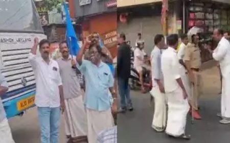 നിതിന്‍ രാജിന്റെ മരണം : സംസ്ഥാനത്ത് ഹര്‍ത്താല്‍ ശക്തം; പലയിടത്തും വാഹനങ്ങള്‍ തടഞ്ഞു