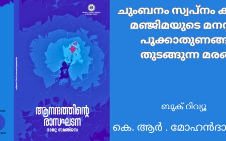 ചുംബനം സ്വപ്നം കാണുന്ന മഞ്ജിമയുടെ മനസ്സിലെ പൂക്കാതുണങ്ങാൻ തുടങ്ങുന്ന മരങ്ങൾ :  ബുക് റിവ്യൂ