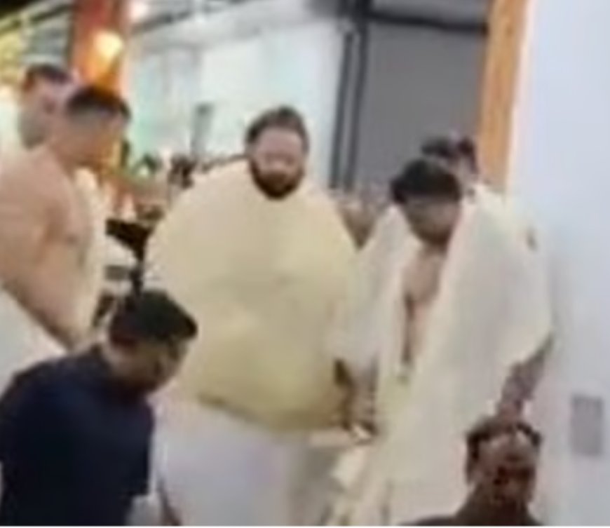 തളിപ്പറമ്പ് രാജരാജേശ്വര ക്ഷേത്രത്തില്‍ പൊന്നിന്‍കുടം സമര്‍പ്പിച്ച് അനന്ത് അംബാനി