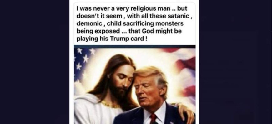Trump posts image of himself and Jesus days after Christ depiction