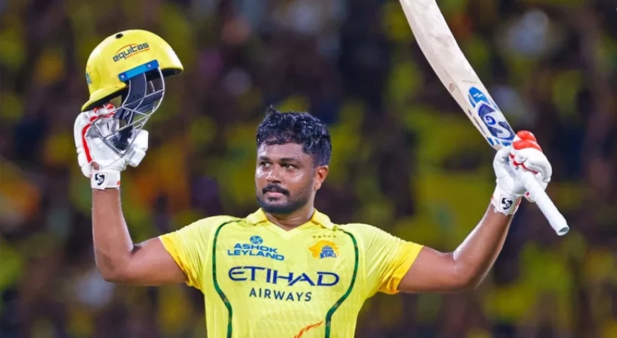 ഐപിഎല്ലിൽ ചരിത്രം കുറിച്ച് സഞ്ജു സാംസൺ; 5000 റൺസ് ക്ലബ്ബിലെത്തുന്ന പത്താമത്തെ താരം