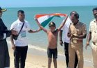 ശ്രീലങ്കയിൽ നിന്ന് ധനുഷ്കോടി വരെ  29 കി.മീ. 10 മണിക്കൂറിൽ നീന്തിക്കടന്ന് ഏഴുവയസുകാരൻ