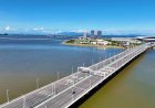 World's longest bridge takes 40 minutes to drive across and cost £15billion to build