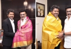 സ്റ്റാലിനെ വീട്ടിലെത്തി  കണ്ട് വിജയ്; കൂടിക്കാഴ്ച ആൽവാർപേട്ടിലെ വസതിയിൽ