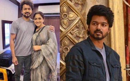 ‘ജനനായക'നായി നയിക്കുന്നത് കാണാൻ കാത്തിരിക്കുന്നു; വിജയ്‌ക്കൊപ്പമുള്ള ചിത്രം പങ്കുവെച്ച് ഖുശ്ബു