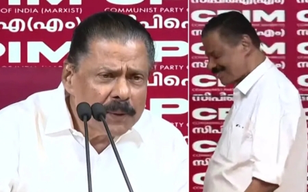 Govindan's hasty exit from press meet fuels questions as CPI-M in disarray