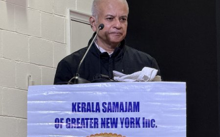 ന്യൂയോർക്ക് കേരളാ സമാജം പ്രവർത്തനോദ്‌ഘാടനം പ്രൗഡ്ഢഗംഭീര ചടങ്ങിൽ ഡോ. രാജു നാരായണ സ്വാമി IAS  നിർവഹിച്ചു