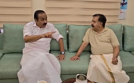 'Brothers' in public, signals of unease beneath as Satheesan meets Chennithala
