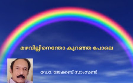 മഴവില്ലിനെന്തോ കുറഞ്ഞ പോലെ