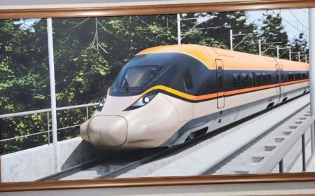 First look of India's debut bullet train between Mumbai-Ahmedabad unveiled
