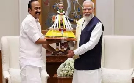 പ്രധാനമന്ത്രിയുമായി കൂടിക്കാഴ്ച നടത്തി മുഖ്യമന്ത്രി വി.ഡി. സതീശൻ