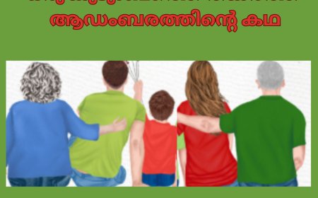 ഒരു കുടുംബത്തെ തകർത്ത ആഡംബരത്തിന്റെ കഥ