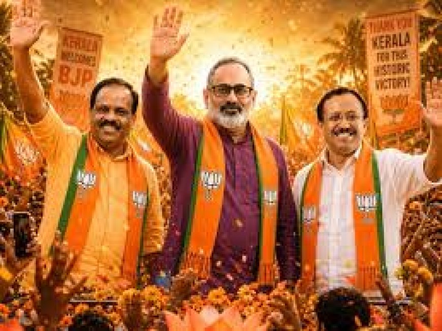 ബിജെപിക്ക്  കേരളത്തിൽ വൻ മുന്നേറ്റം; ത്രികോണപ്പോരിൽ മൂന്ന് നിയമസഭാ സീറ്റുകൾ സ്വന്തമാക്കി