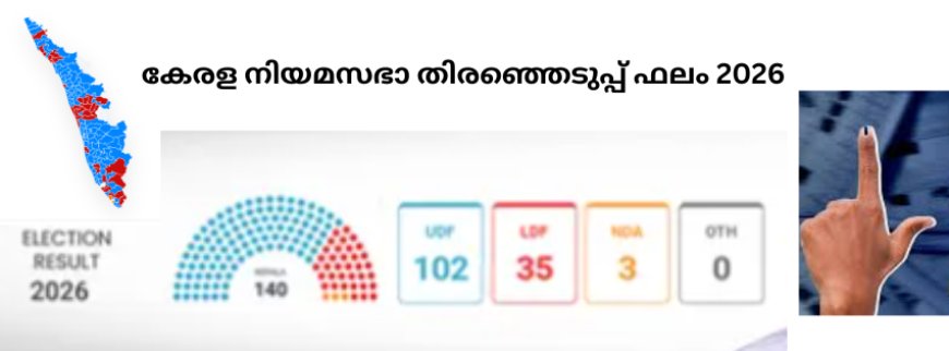 കേരള നിയമസഭാ തിരഞ്ഞെടുപ്പ് ഫലം 2026