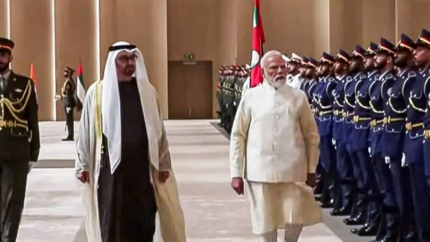India-UAE friendship 'very strong', will work together to build better future for planet: PM Modi