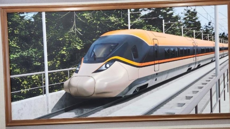 First look of India's debut bullet train between Mumbai-Ahmedabad unveiled
