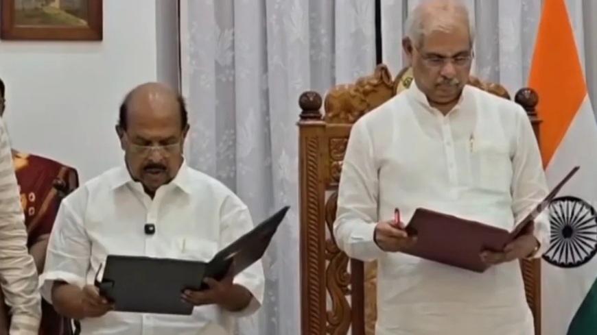 പ്രോട്ടേം സ്പീക്കറായി ജി. സുധാകരൻ സത്യപ്രതിജ്ഞ ചെയ്തു