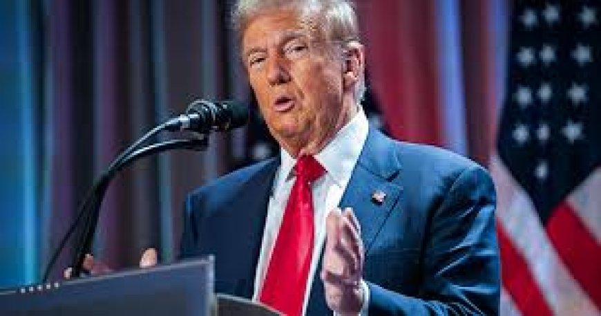 Majority of voters say Trump is using his office for personal gain as president promises ‘America is thriving’