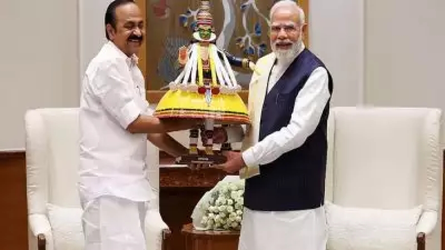 പ്രധാനമന്ത്രിയുമായി കൂടിക്കാഴ്ച നടത്തി മുഖ്യമന്ത്രി വി.ഡി. സതീശൻ