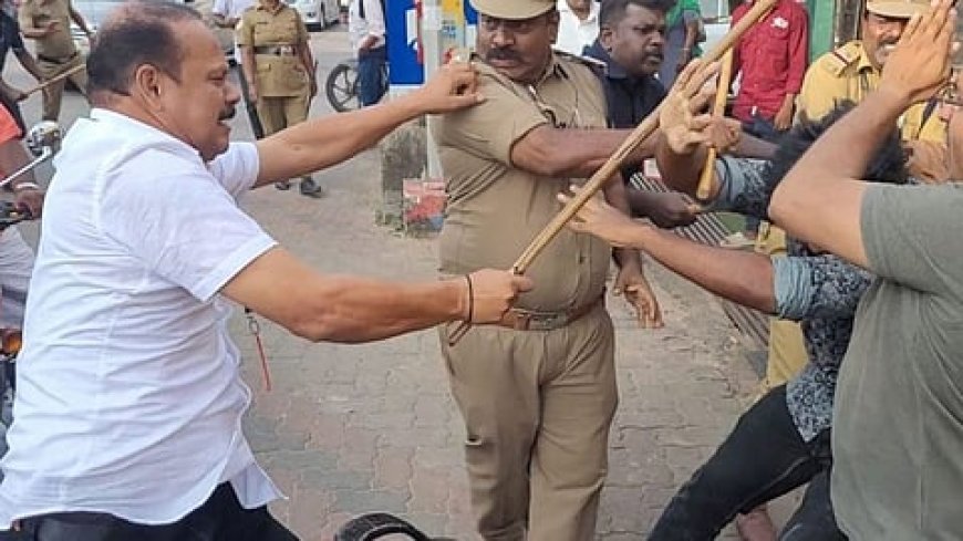 ആലപ്പുഴയിലെ ഗൺമാന്മാരുടെ മർദ്ദനം: പിണറായി വിജയന്റെ ഗണ്‍മാന്‍ ഉള്‍പ്പെടെ അഞ്ചു പൊലീസുകാര്‍ക്ക് സസ്‌പെന്‍ഷന്‍