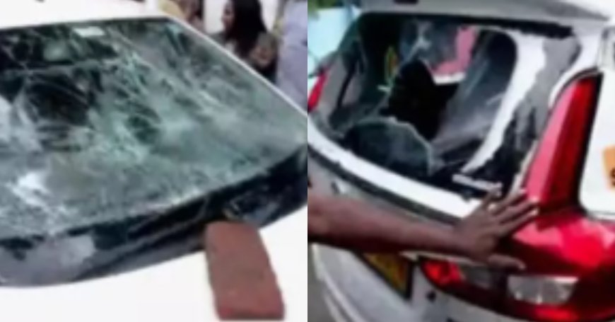 സിപിഎം ആക്രമണത്തിൽ ഇ ഡി ഉദ്യോഗസ്ഥർക്ക് പരിക്ക്; ഇഷ്ടികയും വടികളും ഉപയോഗിച്ച്  ഉദ്യോഗസ്ഥരുടെ വാഹനം അടിച്ച് തകർത്തു