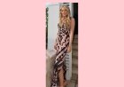 Tiffany Trump’s dress lets her legs do most of the talking