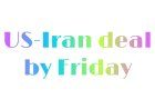 Trump may release US-Iran deal before Friday, Vance says