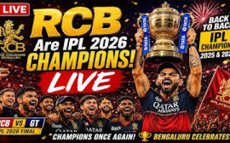 Royal Challengers Bengaluru win IPL 2026 title as Virat Kohli helps seal back-to-back crowns