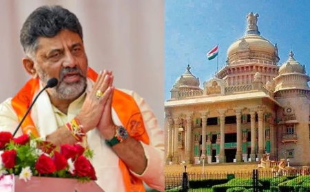 Shivakumar sworn in as Karnataka CM