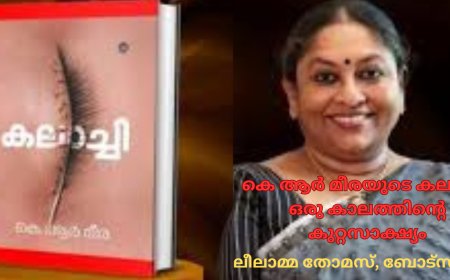 കെ ആർ മീരയുടെ കലാച്ചി, ഒരു കാലത്തിന്റെ കുറ്റസാക്ഷ്യം 