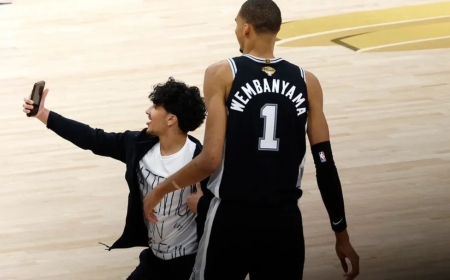 NBA fan who ran on court to take selfie with Victor Wembanyama receives ultimate punishment