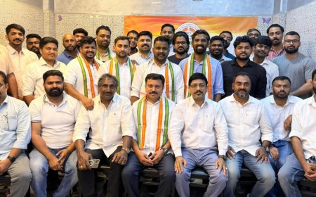 ഒഐസിസി കുവൈറ്റ് യൂത്ത് വിങ് പുതിയ നാഷണൽ കമ്മിറ്റി ഭാരവാഹികൾ ചുമതലയേറ്റു