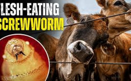 A flesh-eating cattle parasite spreads beyond Texas as new screwworm cases are found