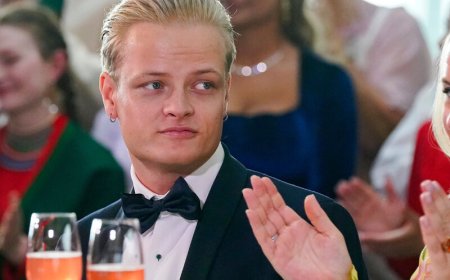 Stepson of Norway’s crown prince jailed for four years in rape case