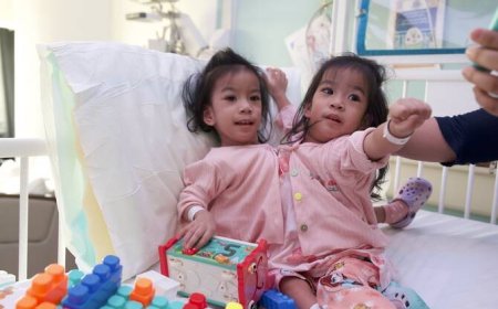 Conjoined twins separated following six-hour surgery in Saudi Arabia