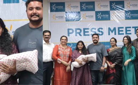 മാതൃത്വത്തിന് പുതിയ പ്രതീക്ഷ: അതിസങ്കീര്‍ണ ഗര്‍ഭാവസ്ഥയില്‍ അപൂര്‍വ ശസ്ത്രക്രിയ നടത്തി സണ്‍റൈസ് ഹോസ്പിറ്റല്‍