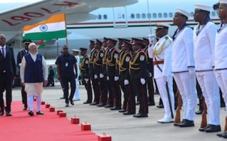 PM Modi begins three-day state visit to Seychelles